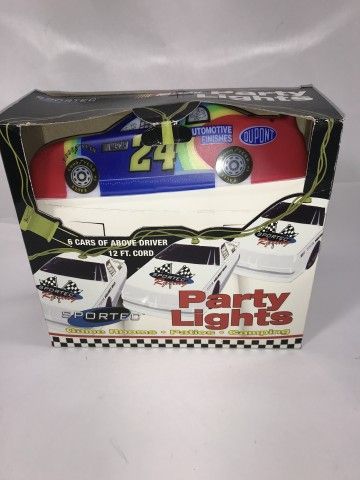 Lot 1143: Jeff Gordon Sportec Party Lights in org box