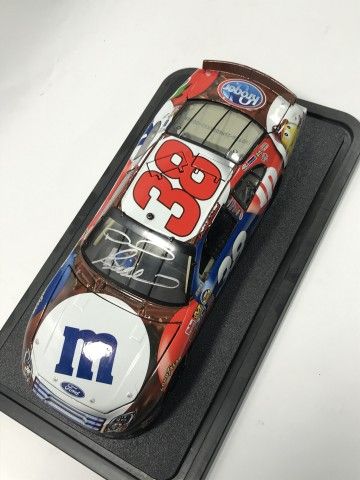 Lot 591: Autographed David Gilland #38 M&M’s Diecast