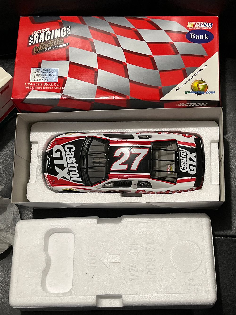 Lot 338: Casey Atwood Limited Edition 1999 Monte Carlo Bank