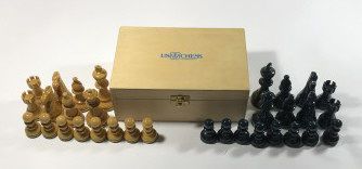 Lot 54: Classic Wooden Staunton Pattern Chess Pieces