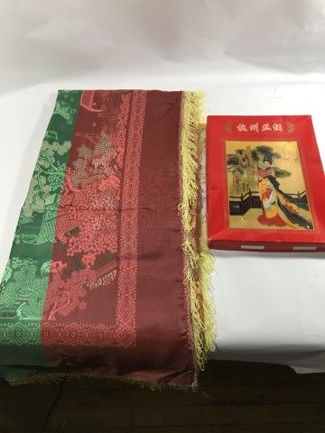 Lot 55: Elegant Oriental Table Runner
