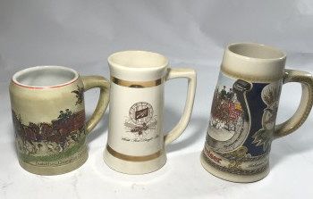 Lot 72: Vintage Beer Stein Collection
