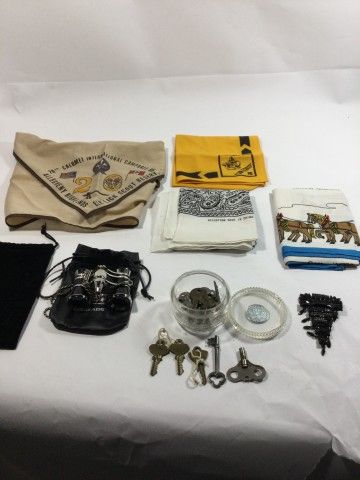 Lot 92: Variety Collection ,Includes two scout bandannas