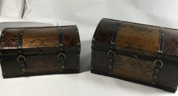 Lot 93: Decorative jewelry Storage Chests