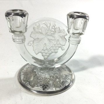 Lot 106: Vintage Double Light Candlestick Holder