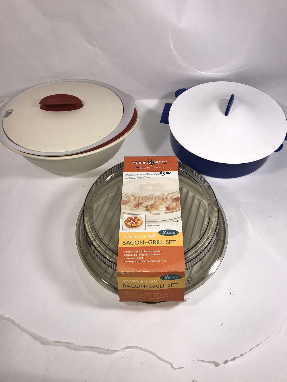 Lot 231: Cooking Collection NEw Bacon Grill Set