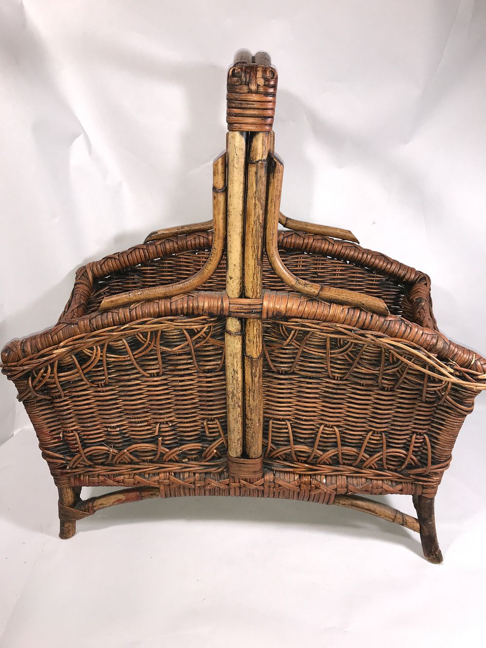 Lot 237: Wicker Magazine Stand