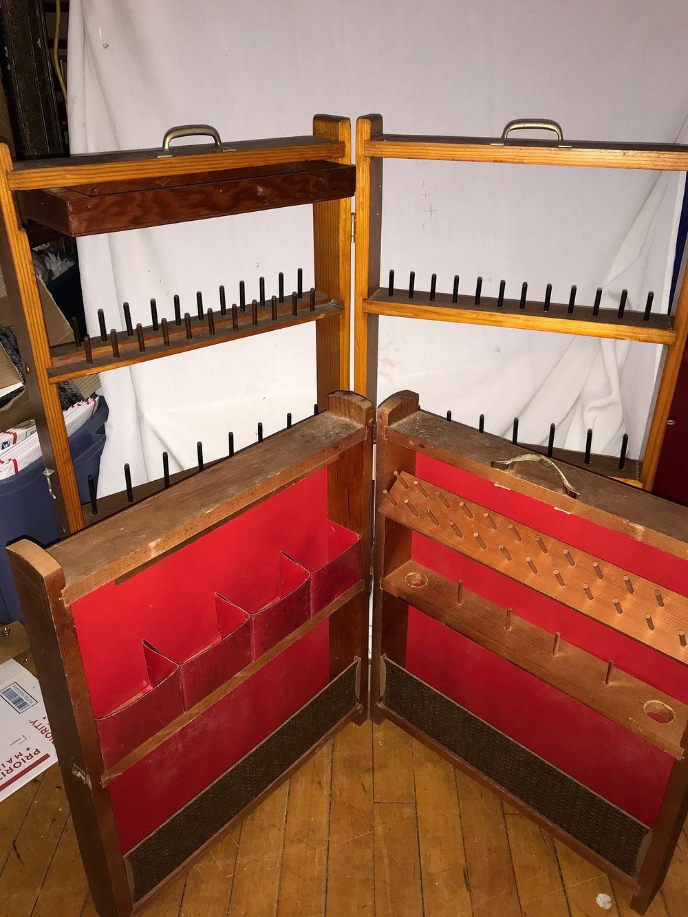 Lot 249: 2 Vintage Sewing Cases