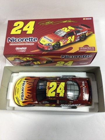 Lot 487: Jeff Gordon #24 Nicorette Cinnamon Surge