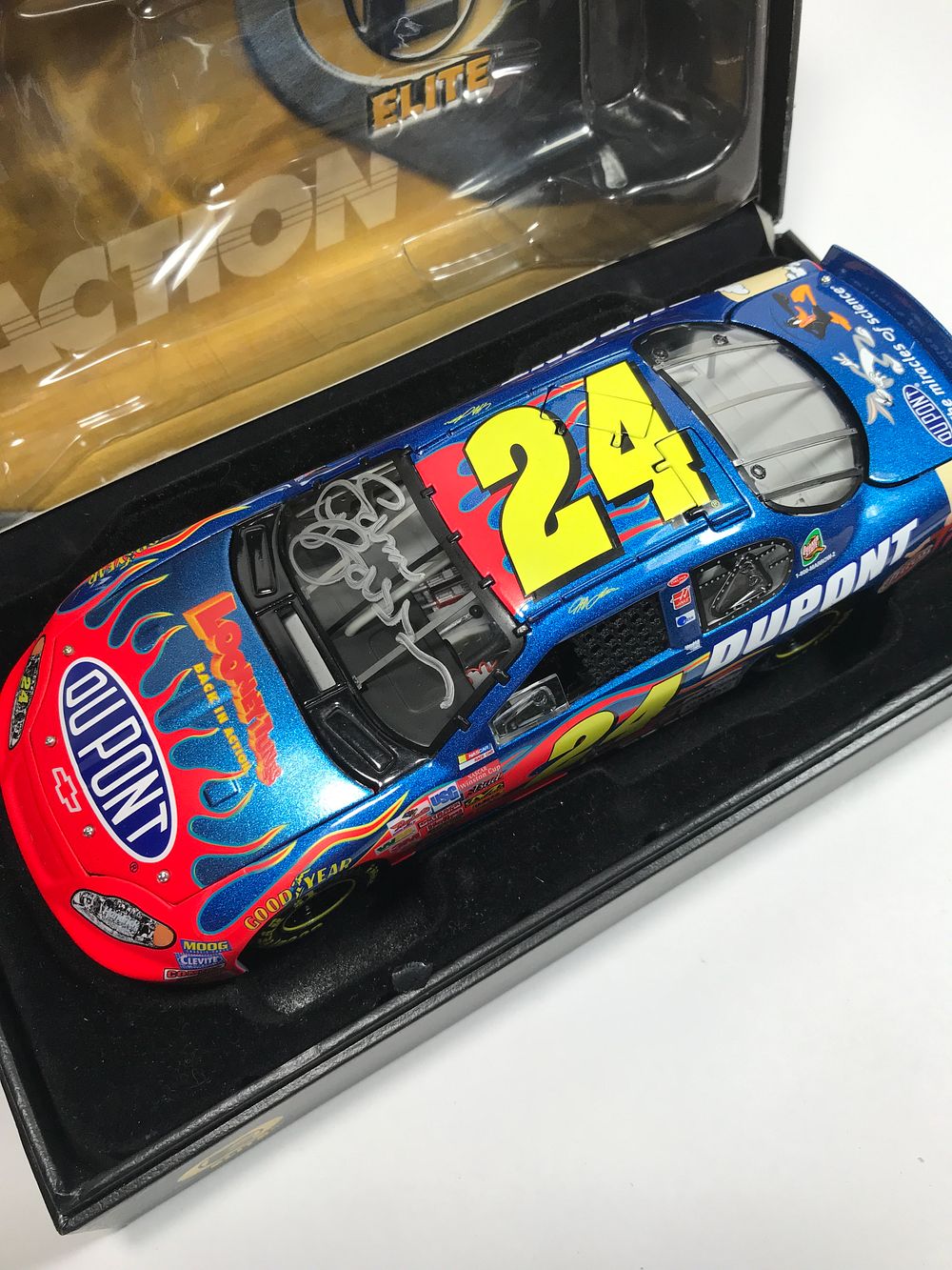 Lot 506: Sam Bass Signed 2003 Jeff Gordon Monte Carlo