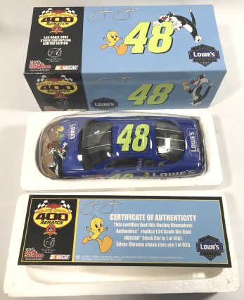 Lot 513: Jimmie Johnson #48 Limited Edition Looney Tunes