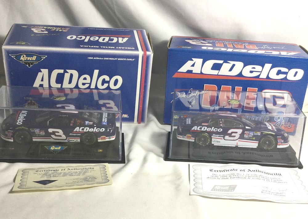 Lot 540: Dale Earnhardt Jr #3 ACDELCO Die-cast cars (2)