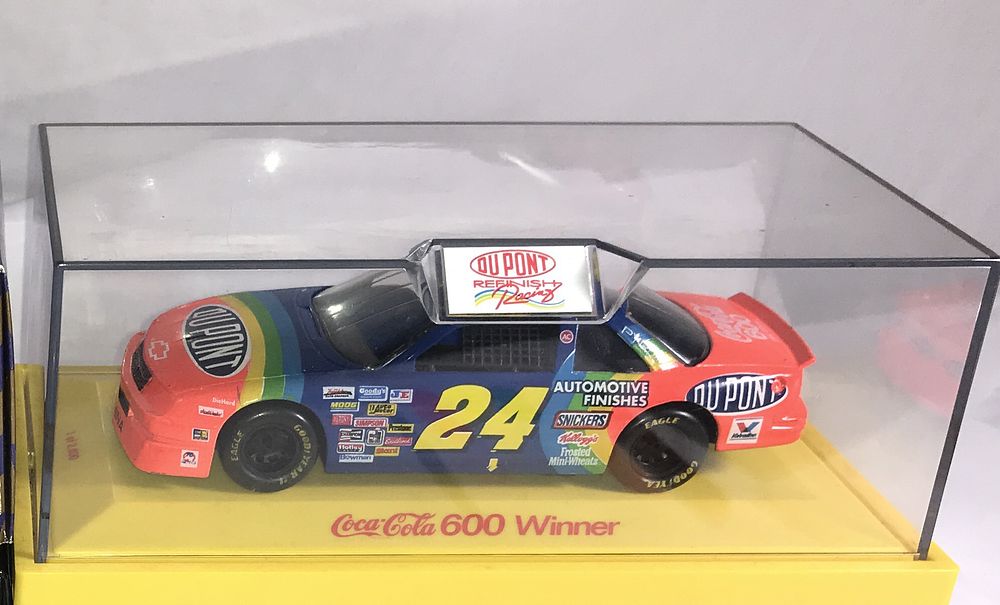 Lot 544: Jeff Gordon #24 Coca-Cola 600 Winner Die-Cast