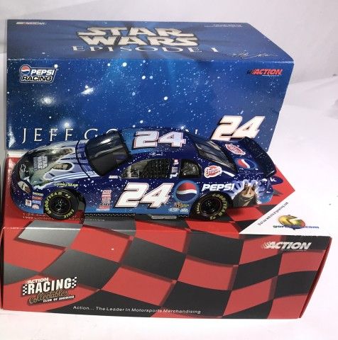 Lot 546: Jeff Gordon Star Wars Episode I 1:24 scale Bank