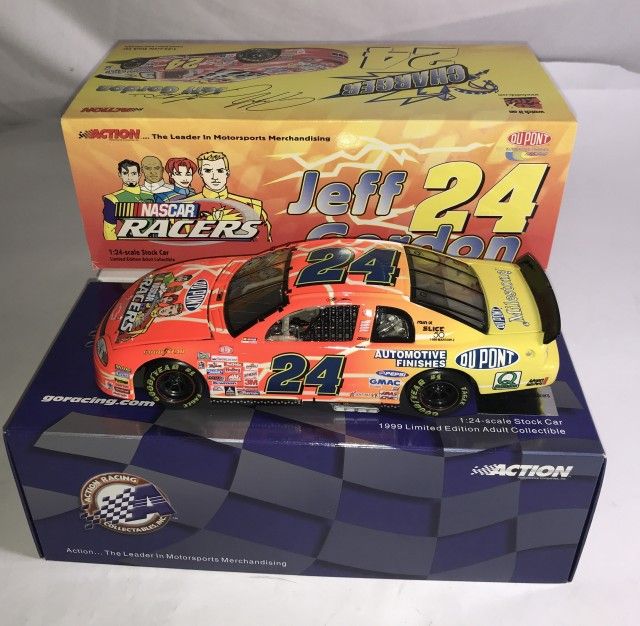 Lot 548: Jeff Gordon #24 Dupont NASCAR Racers in org box
