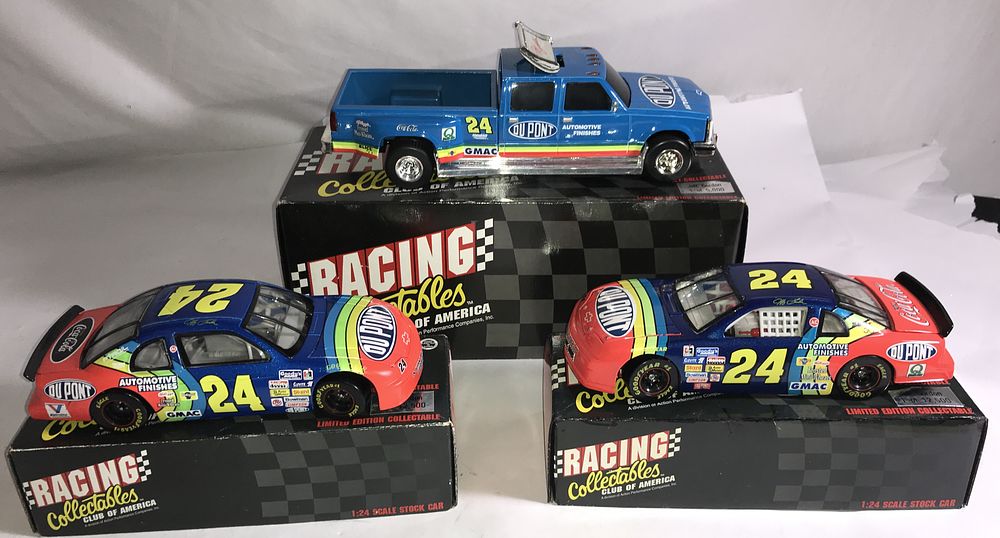 Lot 550: Jeff Gordon Collection 2 Cars & Racing Truck