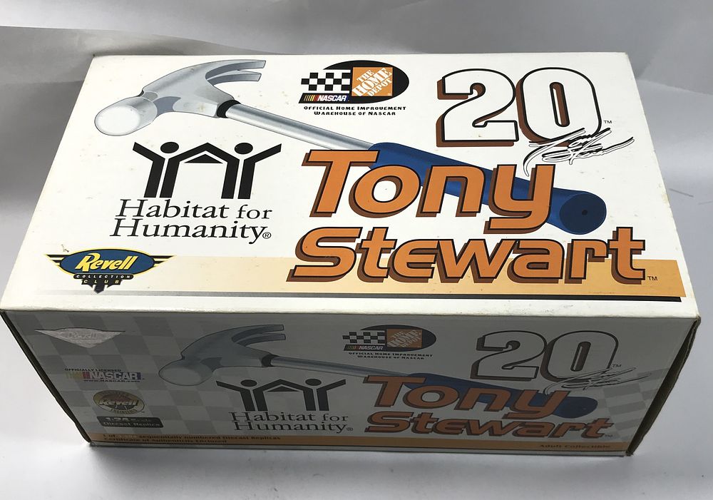 Lot 553: Tony Stewart #20 Habitat For Humanity Diecast