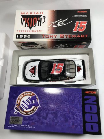 Lot 556: Tony Stewart #15 Mariah Vision3 1996 Diecast