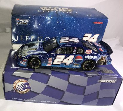 Lot 561: Jeff Gordon Star Wars Episode I 1:18 Scale Diecast