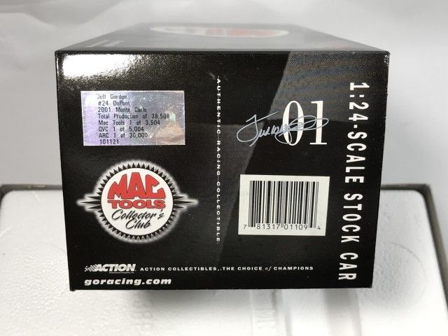 Lot 563: Jeff Gordon #24 MAC Tools 2001 Monte Carlo