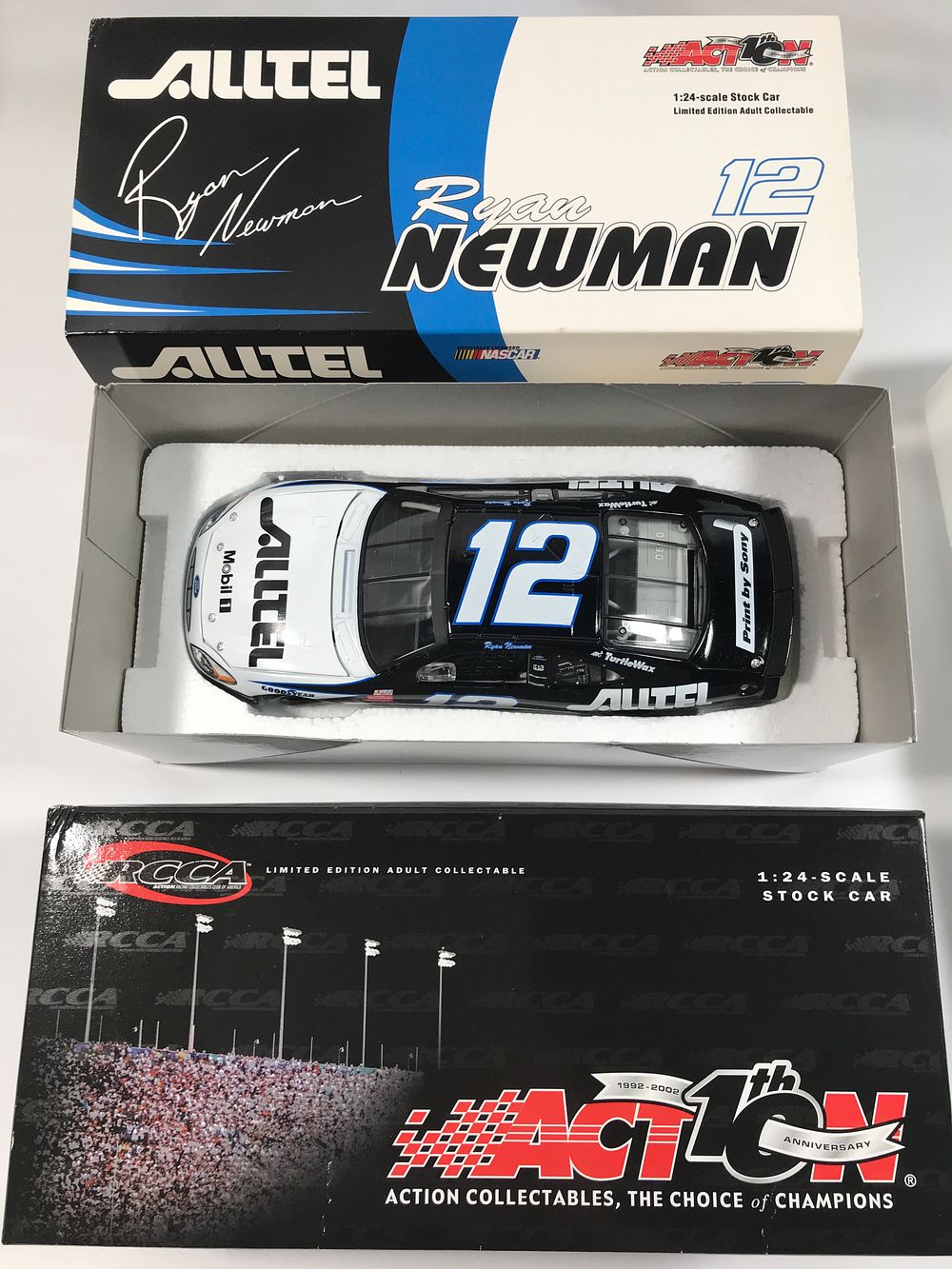 Lot 570: Ryan Newman #12 ALLTEL Mobil Club Car Bank