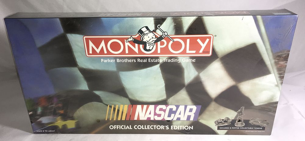 Lot 591: NASCAR Monopoly Factory Sealed New in Packaging