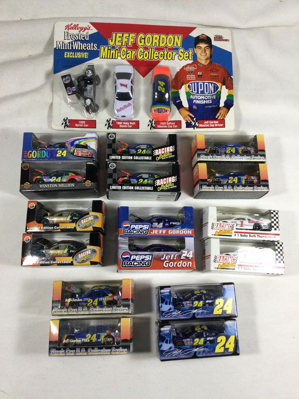 Lot 607: 1:64 Scale Race Car, all sealed New in packages