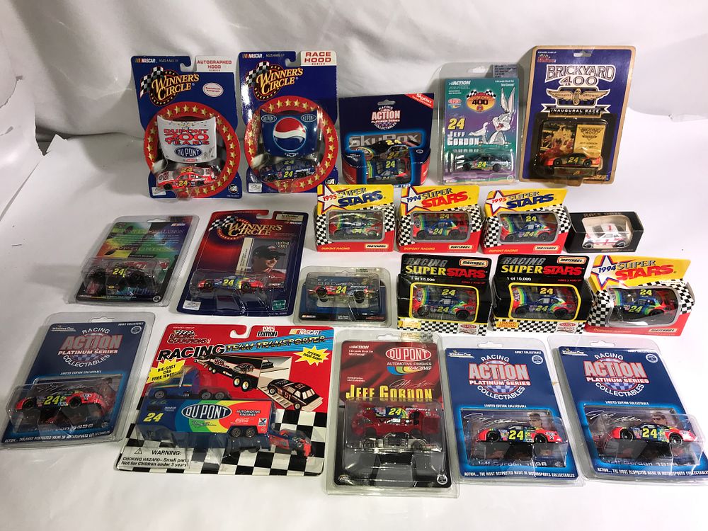 Lot 610: Jeff Gordon Collection of Cars - 20 Total