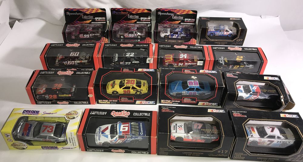 Lot 631: Die-cast Race Car Collection 1:43 & 1:45 Scale