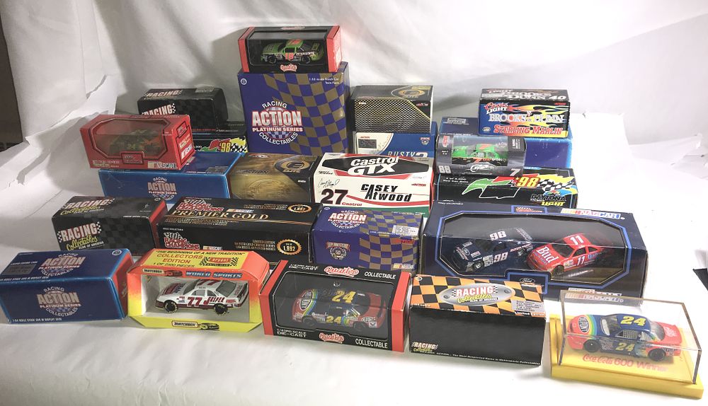 Lot 636: Die-Cast Race Car Collection : 1:24, 1:64 & 1:32