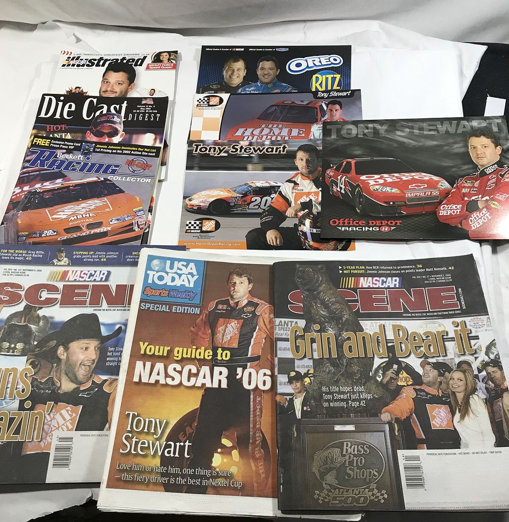 Lot 637: Tony Stewart Racing Collection