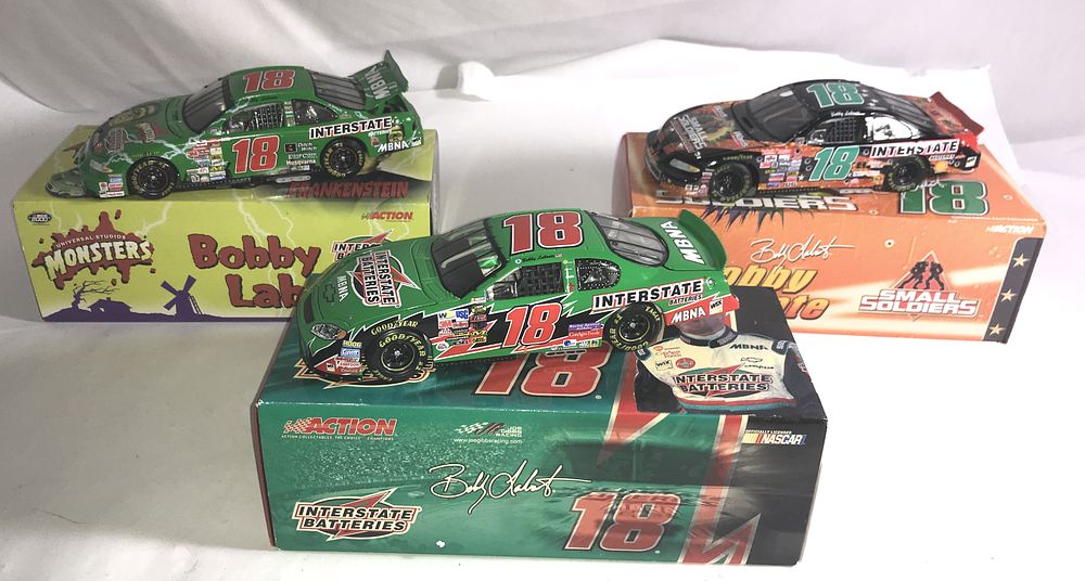 Lot 705: Bobby Labonte Die-Cast Car Collection of 3