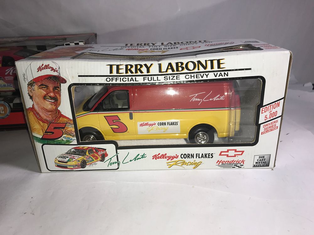 Lot 706: Terry Labonte Die-cast Van & Stock Car NIB