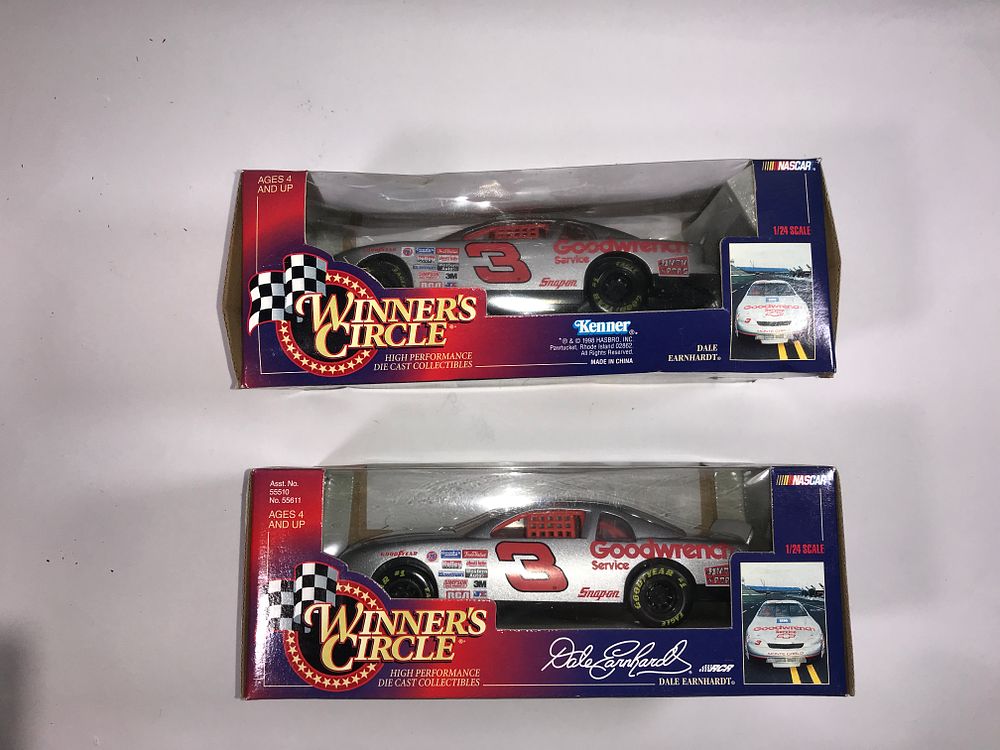 Lot 707: Dale Earnhardt Sr #3 Silver Select Monte Carlo (2)