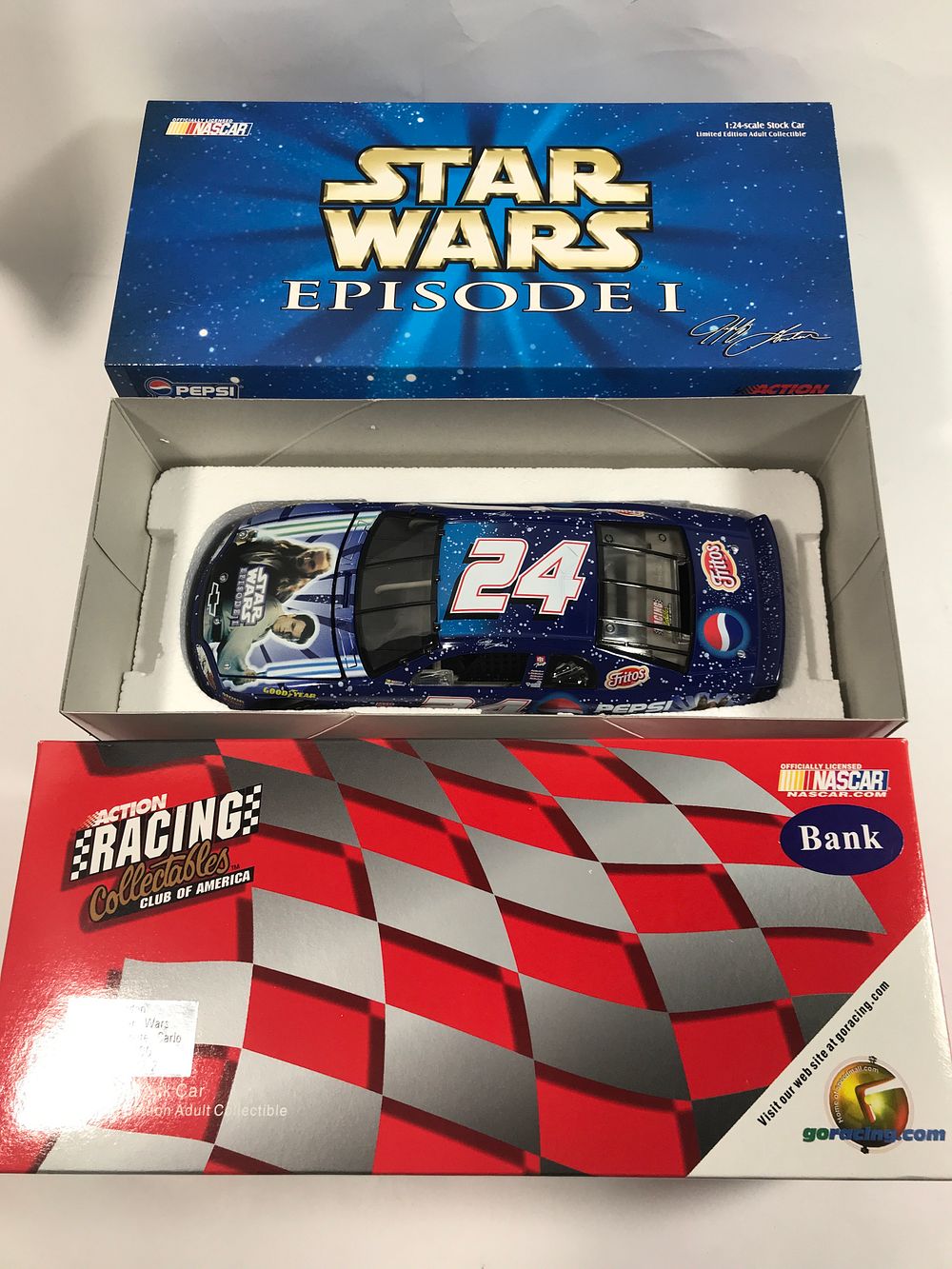 Lot 727: Star Wars Episode I Jeff Gordon Die-cast LE
