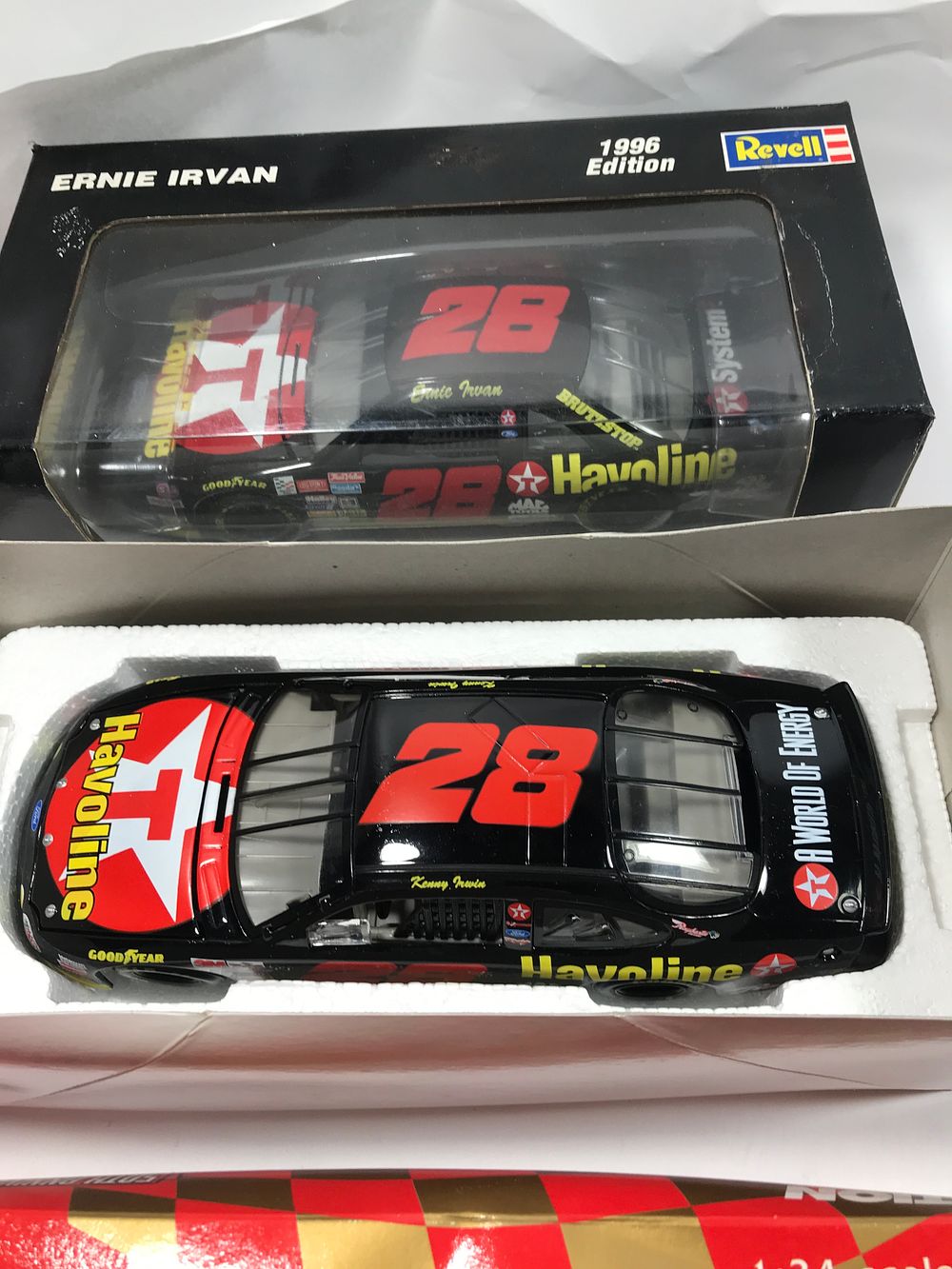 Lot 735: Kenny & Ernie Irwin #28 Havoline Diecast Cars