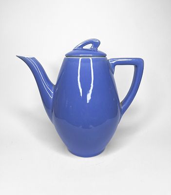 פלקרמיק - פלקרמיק. קומקום מרהיב מתוצרת פלקרמיק, קרמיקה ישראלית בצבע סגול לילך (קשה לתפוס בתמונה) 