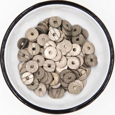 לוט 175 אסימונים של טלפון ציבורי