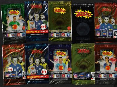 סופרגול - לוט 15 מעטפות סופרגול, שונות ומלאות, שנים 2014 עד 2019