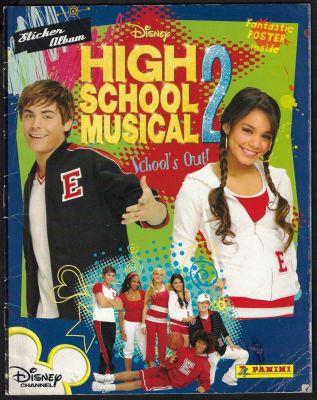 HIGH SCHOOL MUSICAL - אלבום קלפים היי סקול מיוזיקל 2, HIGH SCHOOL MUSICAL, הוצאות פניני ודיסני 