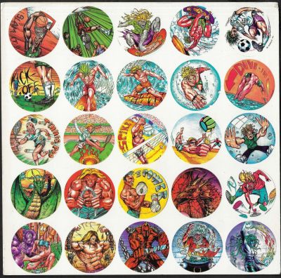 בומים - גיליון דפוס של 20 בומים, משחק בומים אורגינלי מקליפורניה שהגיע לישראל בראשית שנות התשעים 