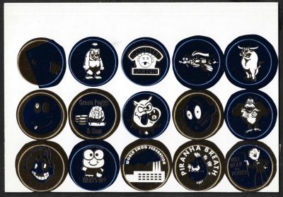 בומים - גיליון דפוס של 15 בומים - הסדרה הזהובה, משחק בומים אורגינלי מקליפורניה שהגיע לישראל בראשית 