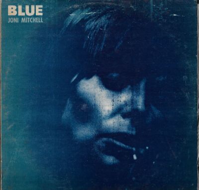 ג'וני מיטשל - תקליט ג'וני מיטשל באלבום המופתי "blue". הוצאת ריפרס ארה"ב, 1971. מצב התקליט: VG