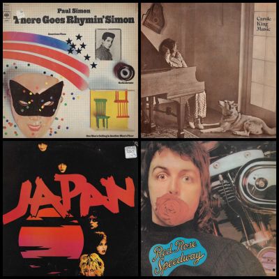 לוט 4 תקליטים לועזיים, מצבים שונים