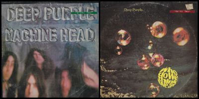 סגול כהה - לוט 2 תקליטים סגול כהה, דיפ פרפל, מצבים שונים