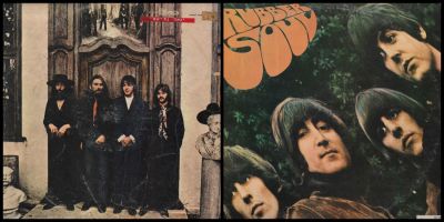 החיפושיות - לוט 2 תקליטים של החיפושיות, THE BEATLES, מצבים שונים