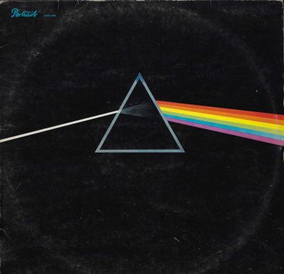 פינק פלויד - תקליט להקת פינק פלויד, The Dark Side of the Moon, הוצאה ישראלית - סי.בי.אס. מצב התקליט: VG