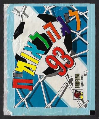 ליגה לאומית - מעטפה ריקה של אלבום ליגה לאומית 93, שייך לאלבום שהופק בישראל ב1993. מצב בינוני