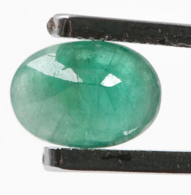 אמראלד טבעי, 1.09 קראט, 7.6 * 5.7 מ"מ, קולומביה, הערכה 100-120 דולר