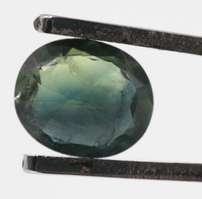 ספיר טבעי כחול ירקרק, 2.67 קראט, 9.3 * 7.8 מ"מ, אוסטרליה, אובאלי, מחומם, הערכה 80-120 דולר